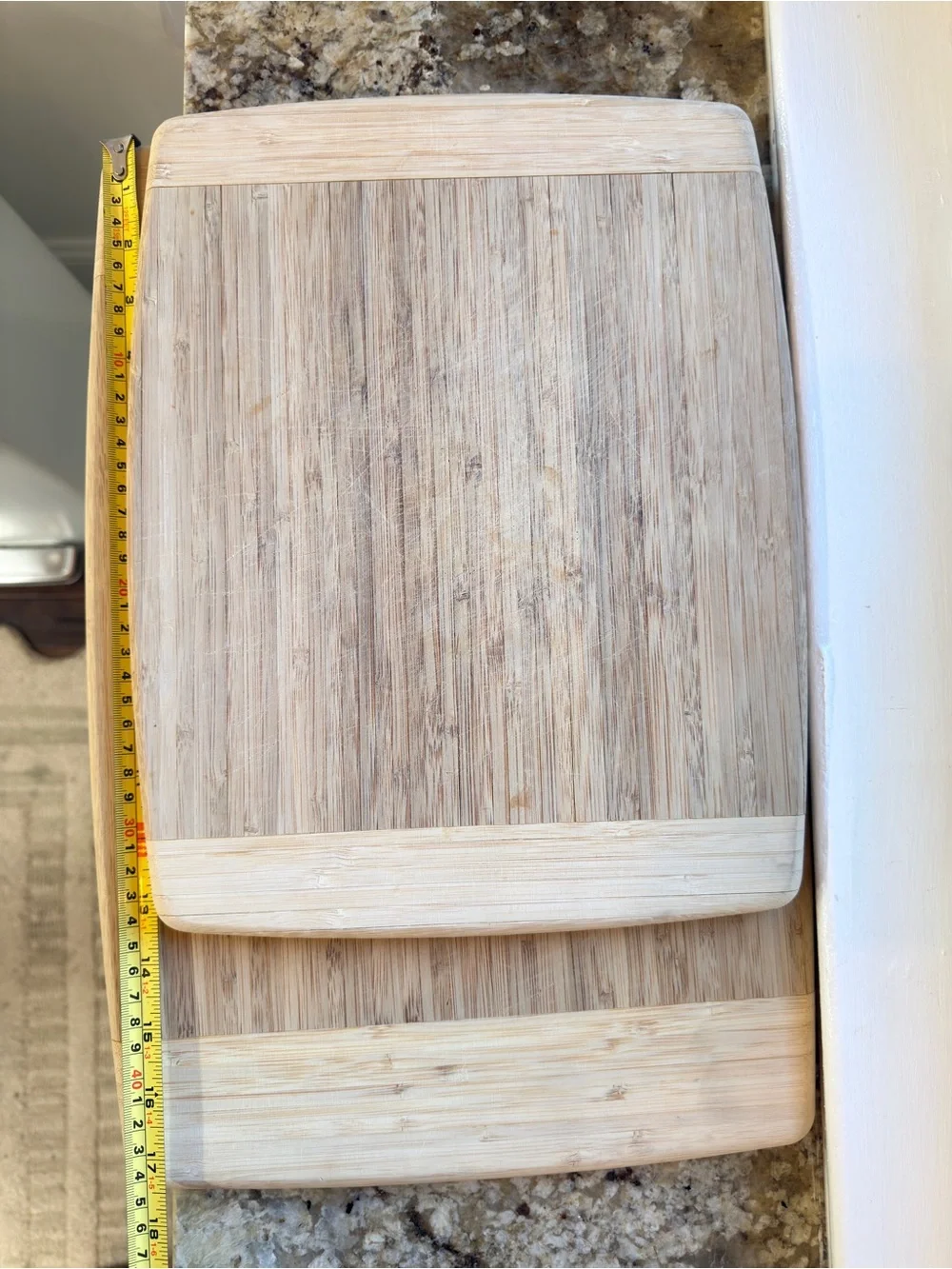 Set of 2 Bamboo Cutting Boards